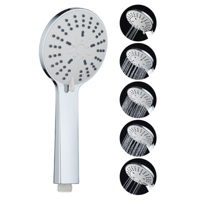 Regenschauer-Kopf-Runde des Badezimmer-0.4MPA, 5 Badezimmer-Duschspray der Funktions-2CM