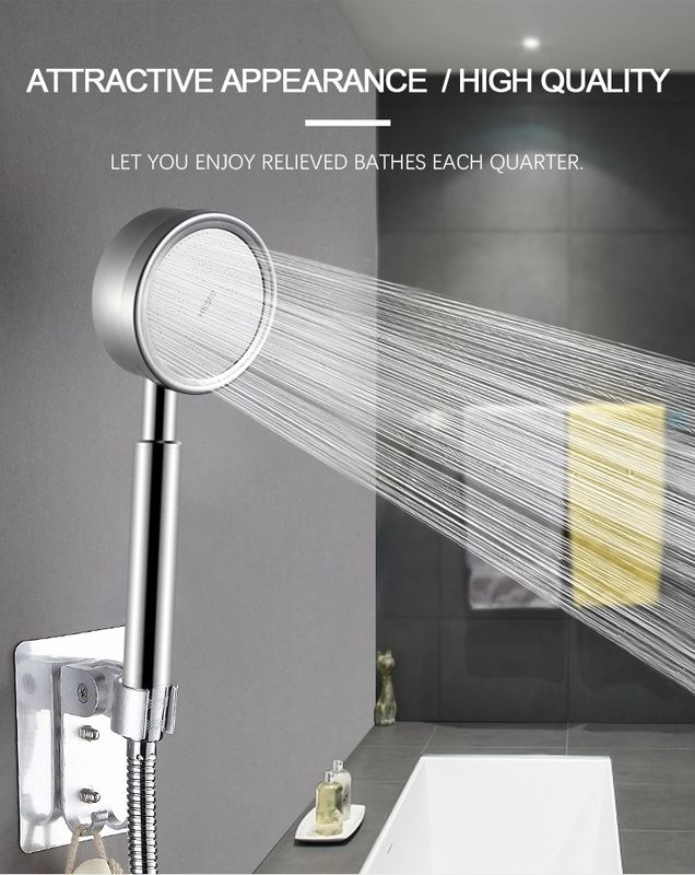 SUS 304 bedecken Handduschdüse, 0.3mm Bad-Duschspray mit Blasen